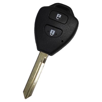 Toyota upgrade 2 button remote key blank with TOY47 blade - 1