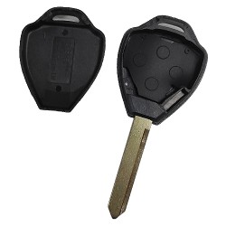 Toyota upgrade 2 button remote key blank with TOY47 blade - 3