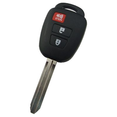 Toyota upgrade 2+1 button remote key blank - 1