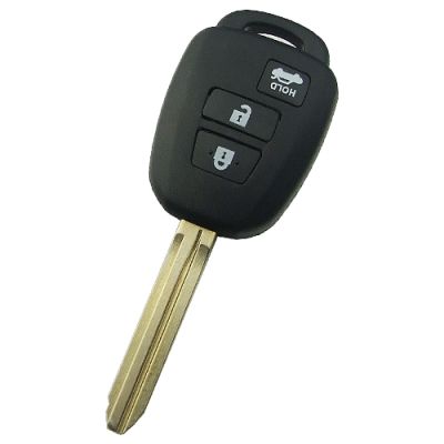 Toyota upgrade 3 button remote key blank - 1