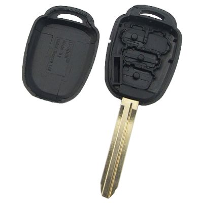 Toyota upgrade 3 button remote key blank - 3