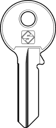 VI080 Key Blank - 1