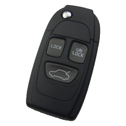 Volvo 3 Buttons Key Shell - 1