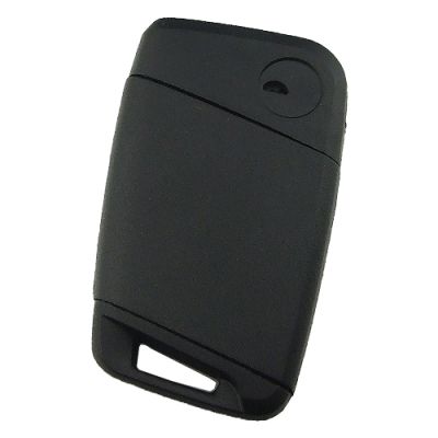 VW 3 Button remote key blank with HU162 blade - 2