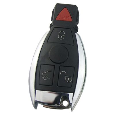 Xhorse Mercedes BGA Chrome touches de commande radio 3 + bouton 315-433 MHz - 1