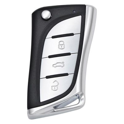 Xhorse XELEX0EN Super Remote Key Lexus Type 3 Buttons Flip with Built-in Super Chip - 1